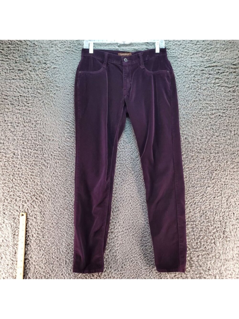 James Jeans Womens 28 Twiggy Purple Skinny Corduroy USA-Made